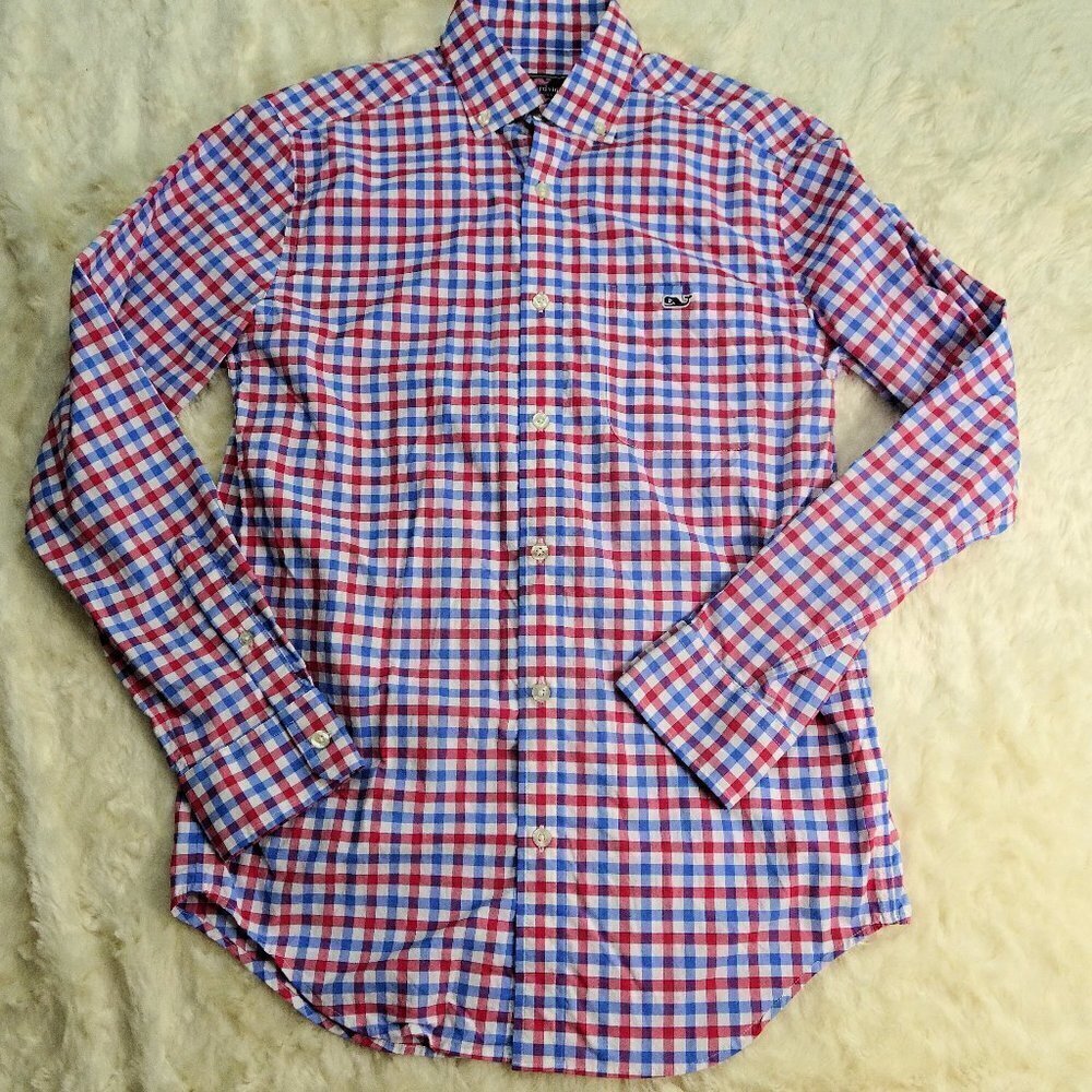 Vineyard Vines Performance Classic Fit Tucker XS